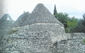 Trullo antico della casa vacanze Tre Casiedde