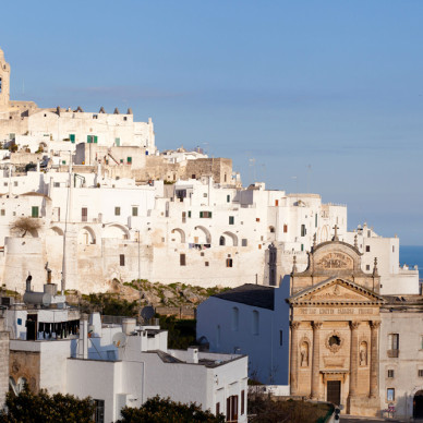 Nei pressi di Tre Casiedde: Ostuni